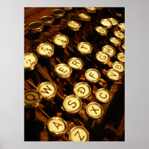 Póster Escreva-me - chaves da letra