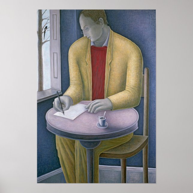 Póster Escrevendo Man 2004 (Frente)