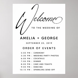 Poster Escrita Manual Natural do Script de Tipografia