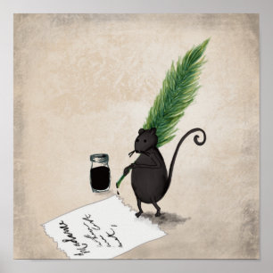 Poster Escritor do rato