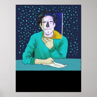 Poster Escritor - Karl Ove Knausgaard