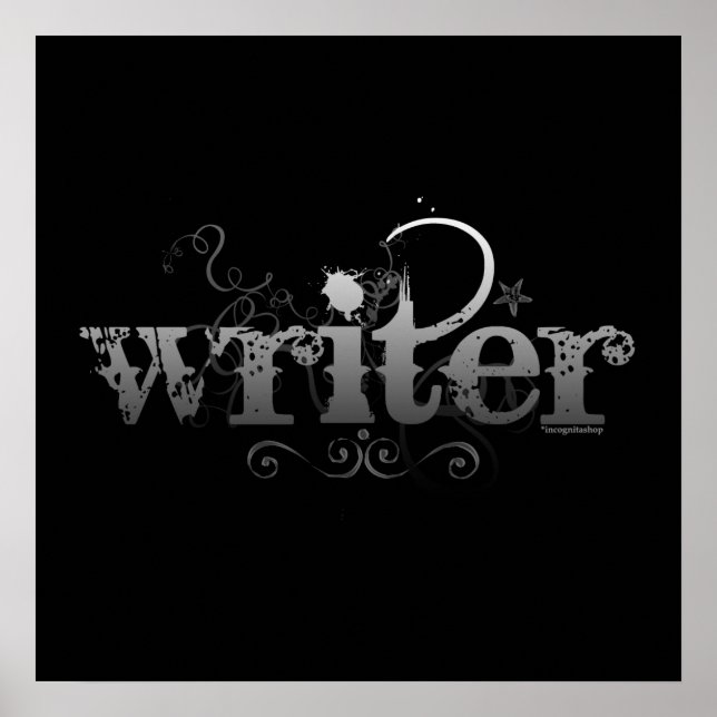 Poster Escritor Urbano (Frente)