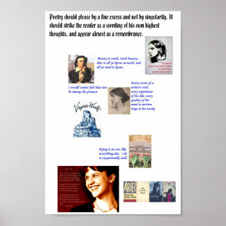 Póster Escritores Maiores