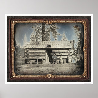 Póster Escritório da Coyote & Deer Creek Water Co., cidad