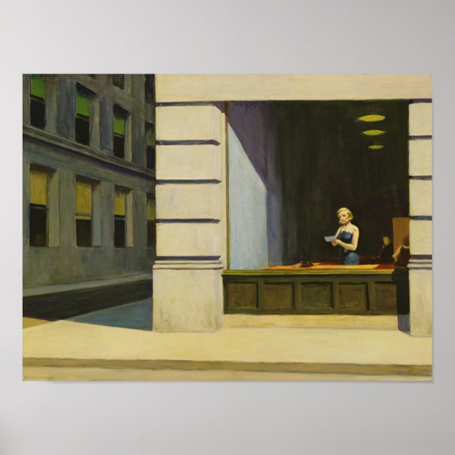 Poster Escritório de Nova Iorque (Frente)