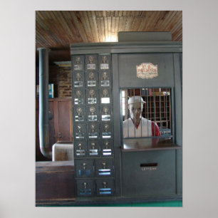 Poster Escritório de Postas Históricas