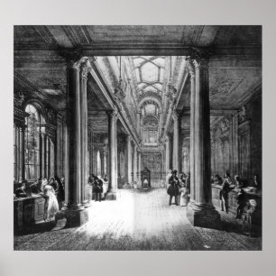 Poster Escritório do dividendo, Banco da Inglaterra