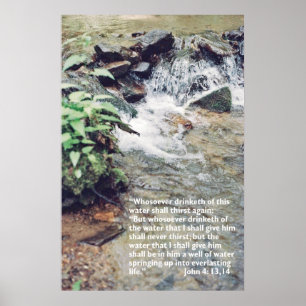Poster Escritura da cachoeira