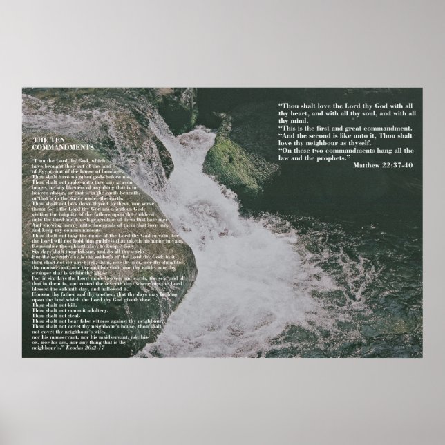 Póster Escritura de Graça e Verdade (Frente)