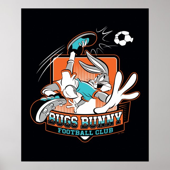 Poster Escudo do Clube de Futebol do BUGS BUNNY™ (Frente)