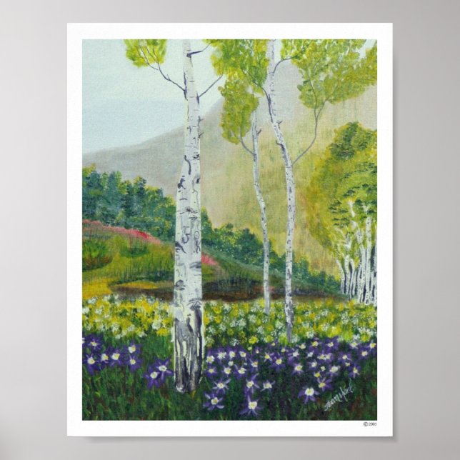 Póster Esculpido Numa Árvore (Frente)