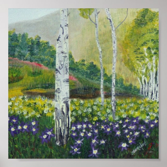 Poster Esculpido Numa Árvore (Frente)