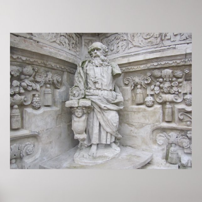 Poster Escultura de Igreja (Frente)