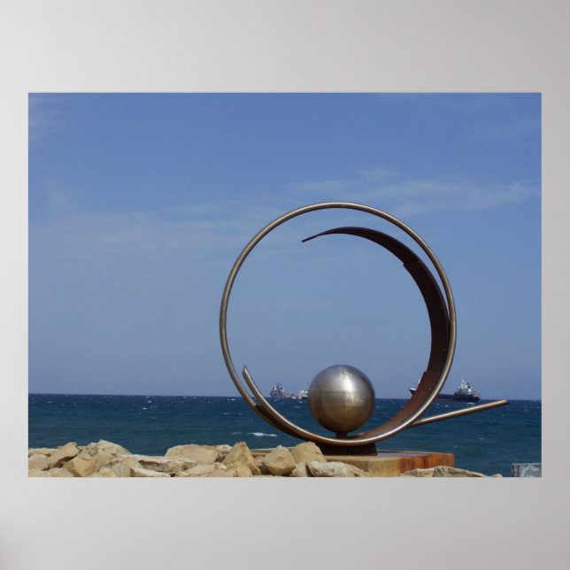 PÓSTER ESCULTURA DO AÇO (Frente)