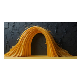 Póster Escultura do ouro