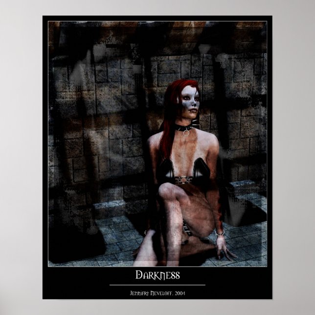 Póster Escuridão (Frente)