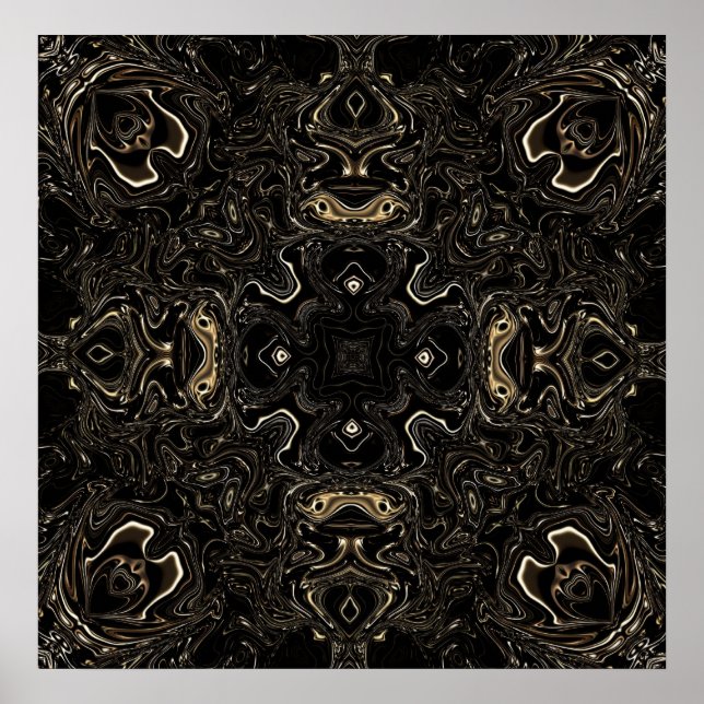 Poster Escuridão Kaleids (Frente)