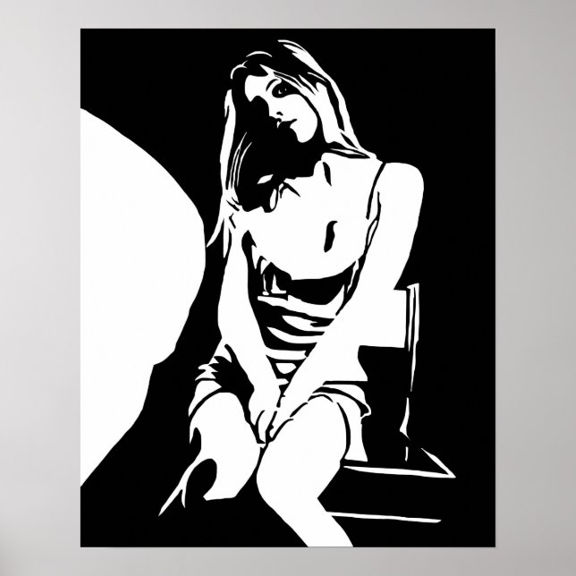 Poster Escuro e claro 18 (Frente)