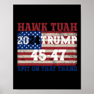 Poster Escusa No Thang Election Parody Trump 2024
