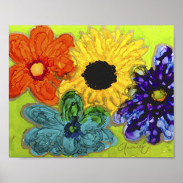 Poster Escuta de Canvas de Amor