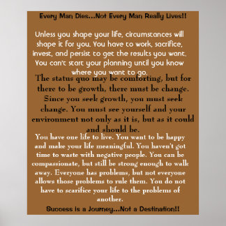 Póster Escute essas palavras, e aja!