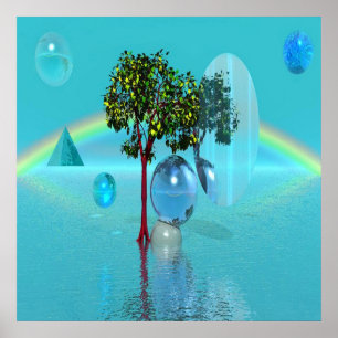 Poster Esfera de Árvore