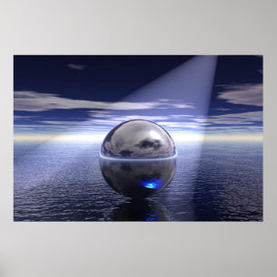Poster Esfera de flutuação