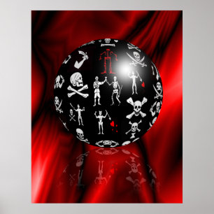 Poster Esfera pirática