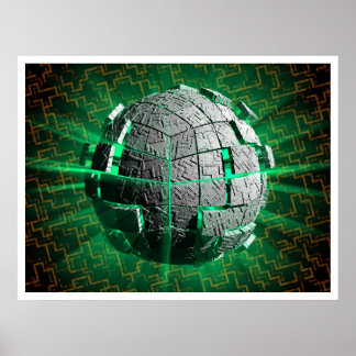 Póster Esfera técnica