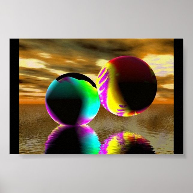 Póster Esferas de amor (Frente)