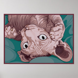 Poster Esfinge brincalhão