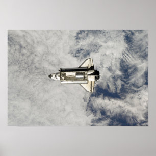 Póster Esforço 13 do vaivém espacial