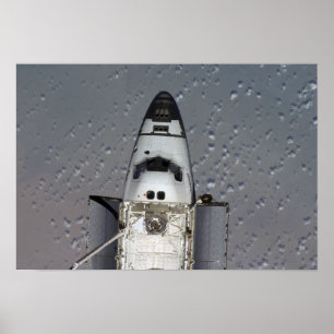 Póster Esforço 15 do vaivém espacial