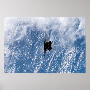 Poster Esforço 22 do vaivém espacial