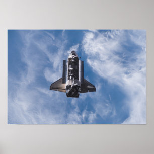 Poster Esforço 4 do vaivém espacial