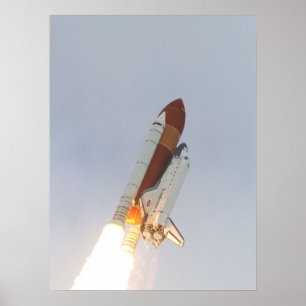 Poster Esforço do vaivém espacial