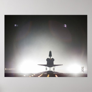 Póster Esforço do vaivém espacial