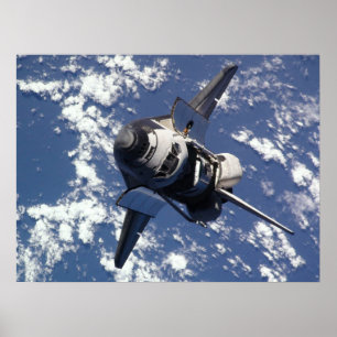 Póster Esforço do vaivém espacial (STS-130)