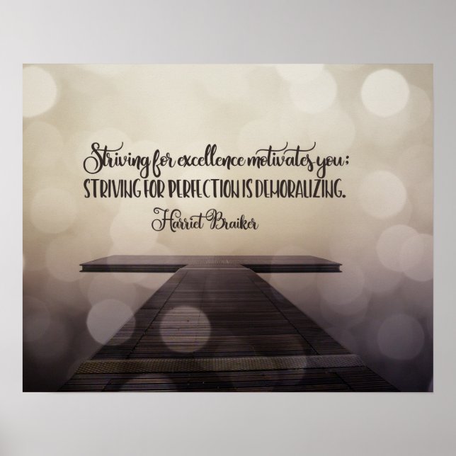 Poster Esforço Por Excelência (Frente)