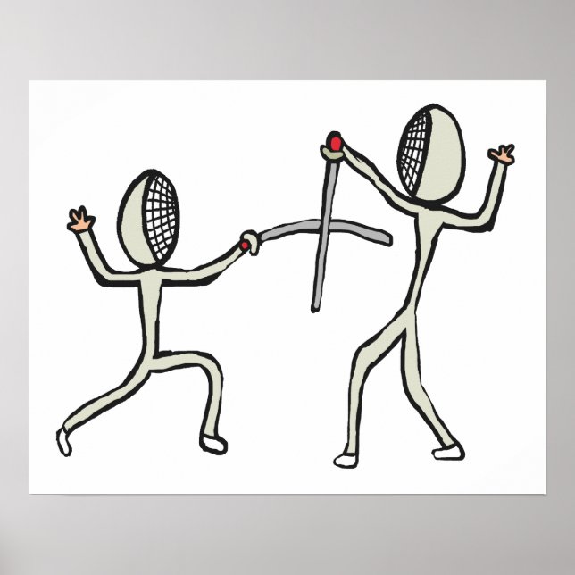 Poster Esgrima (Frente)