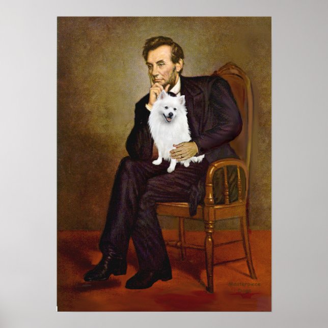 Póster Eskimo Spitz 1 - Lincoln (Frente)