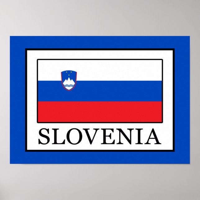 Póster Eslovênia (Frente)