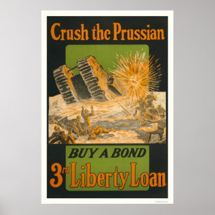 Póster Esmague o prussiano--Compre uma ligação--ó