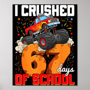 Poster Esmaguei 67 Dias De Escola Geração Alpha Gíria Mem