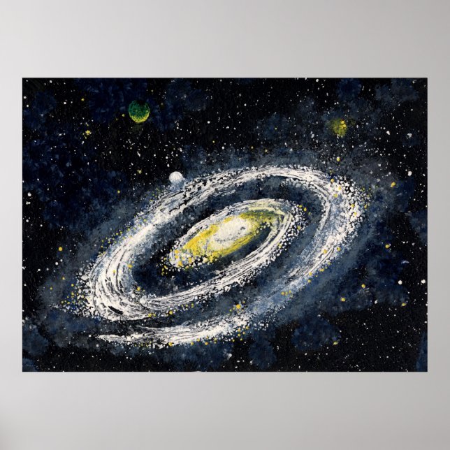 Póster ESPAÇO 14 v.2 (grande) ~ (Frente)