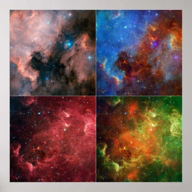 Poster Espaço bonito (Frente)