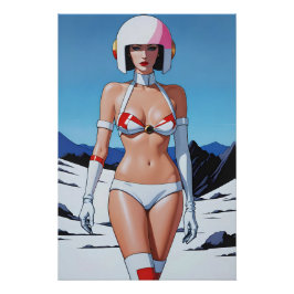 Póster Espaço É o Lugar - Arte de Ken Gage