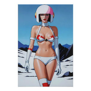 Póster Espaço É o Lugar - Arte de Ken Gage