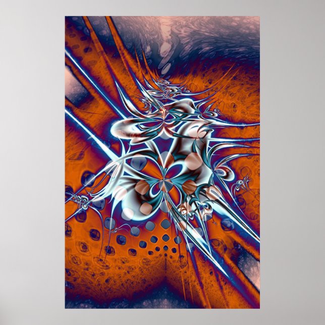 Póster Espaço e Tempo. (Frente)