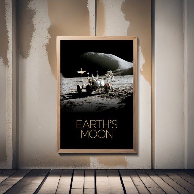 Poster Espaço Exterior, Galáxia, Sistema Solar, Lua da Te (Criador carregado)